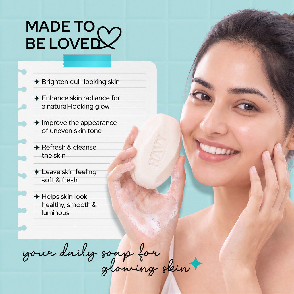 Havy Skin Brightening Glutathione Soaps Pack of 3