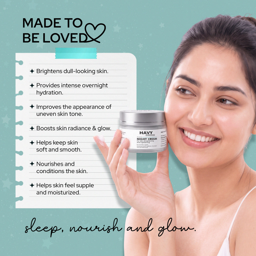 Havy Night Cream — Glow & Brightening