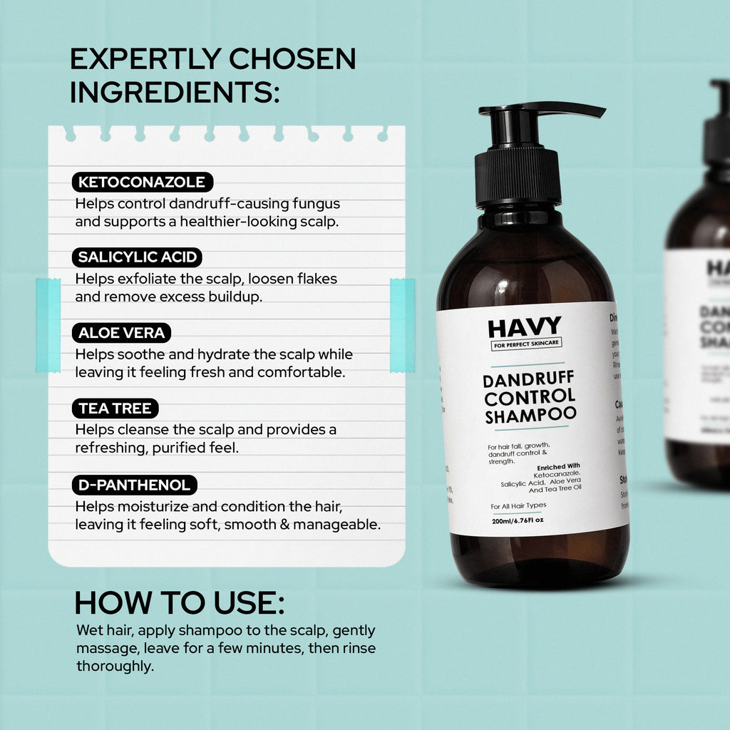 Havy Complete Hair Care & Dandruff Control Shampoo