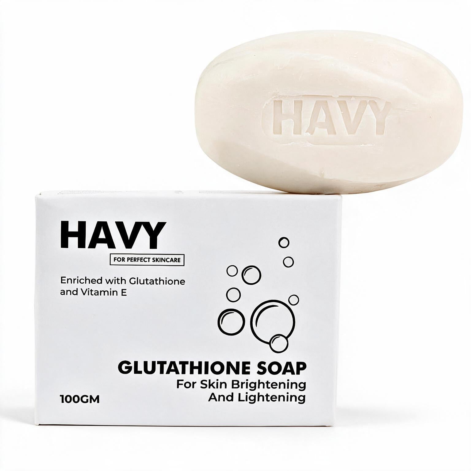 Havy Skin Brightening Glutathione Soaps Pack of 3
